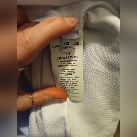 Versace Men's Polo Shirts - Picture 4 of 5